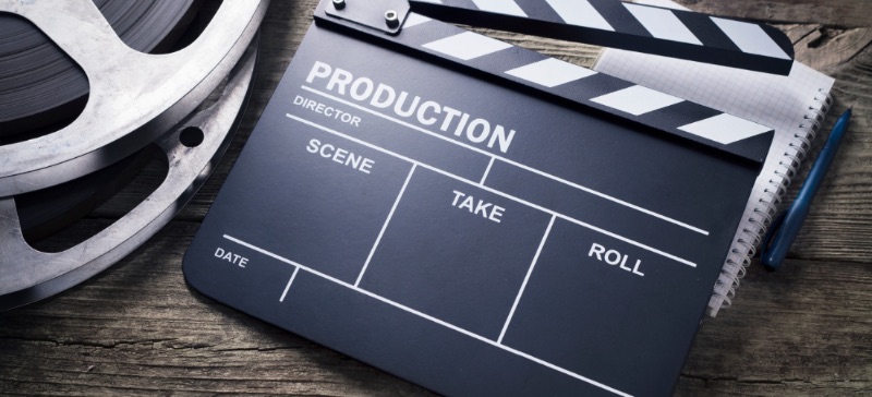 Black Production Slate